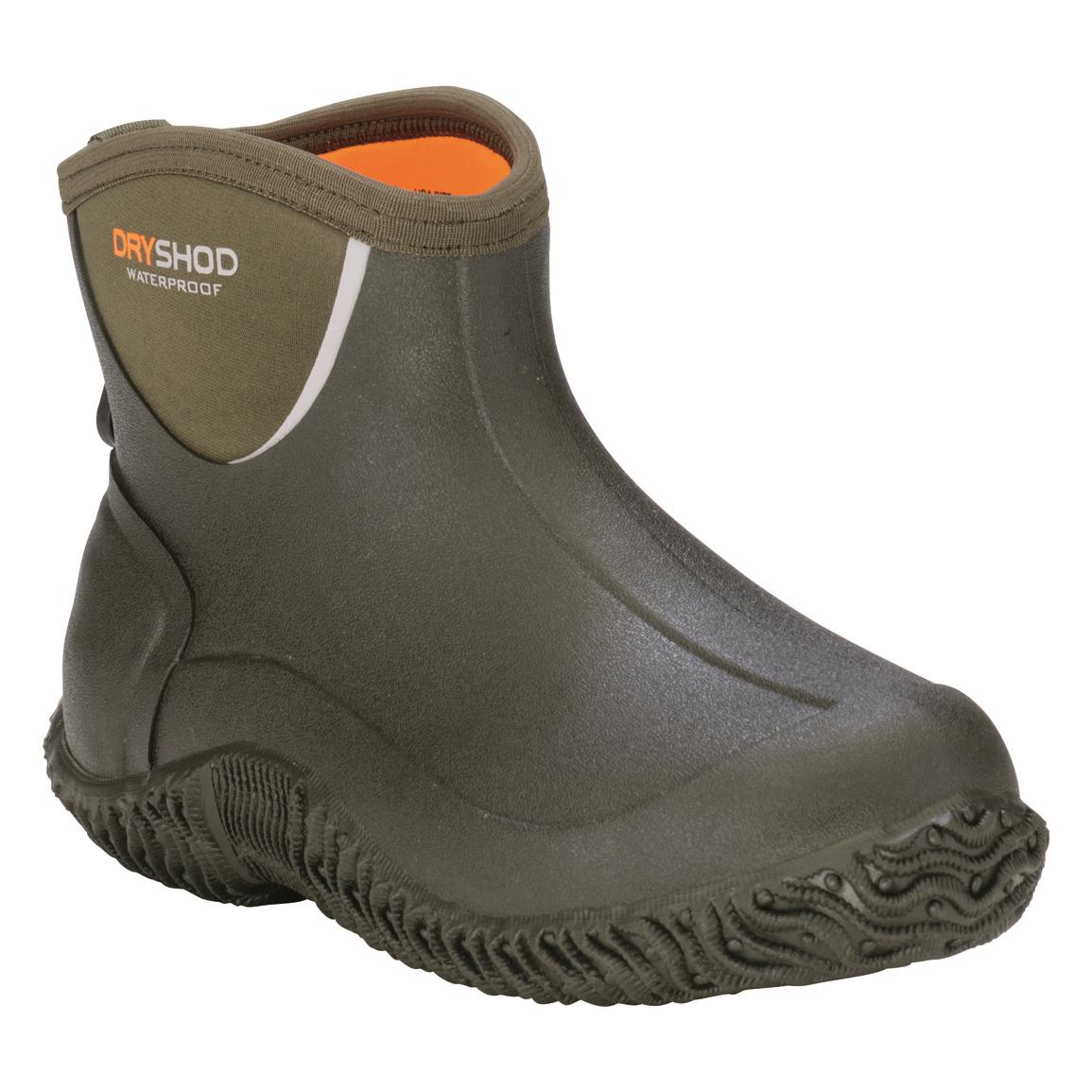 DryShod Men's Ankle-High Legend Camp Boots - 717133, Rubber & Rain
