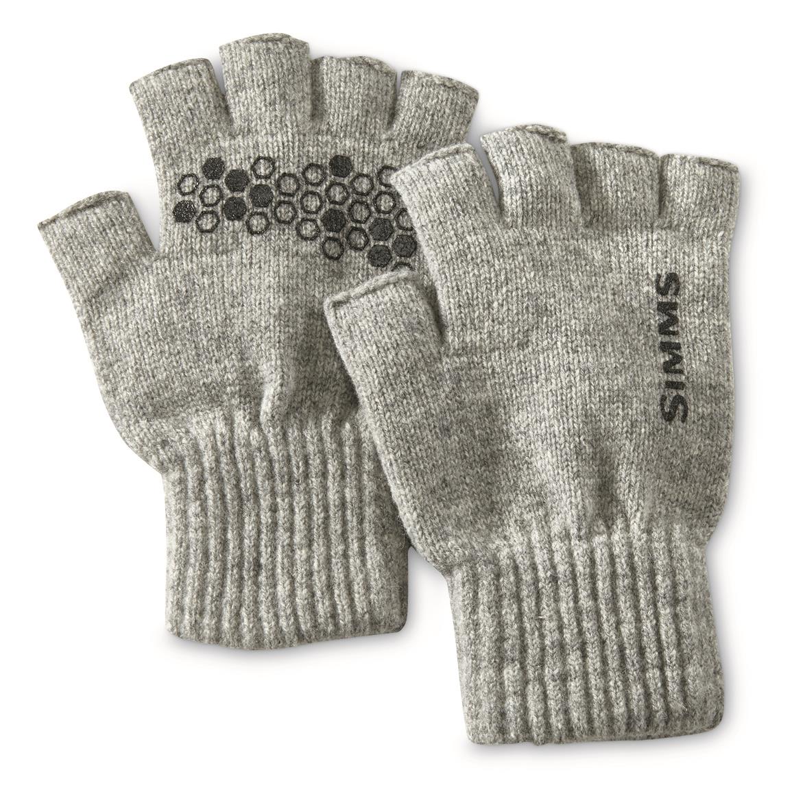 half finger gloves wool