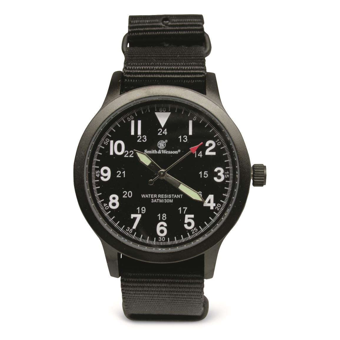 Smith & Wesson NATO Watch, Black