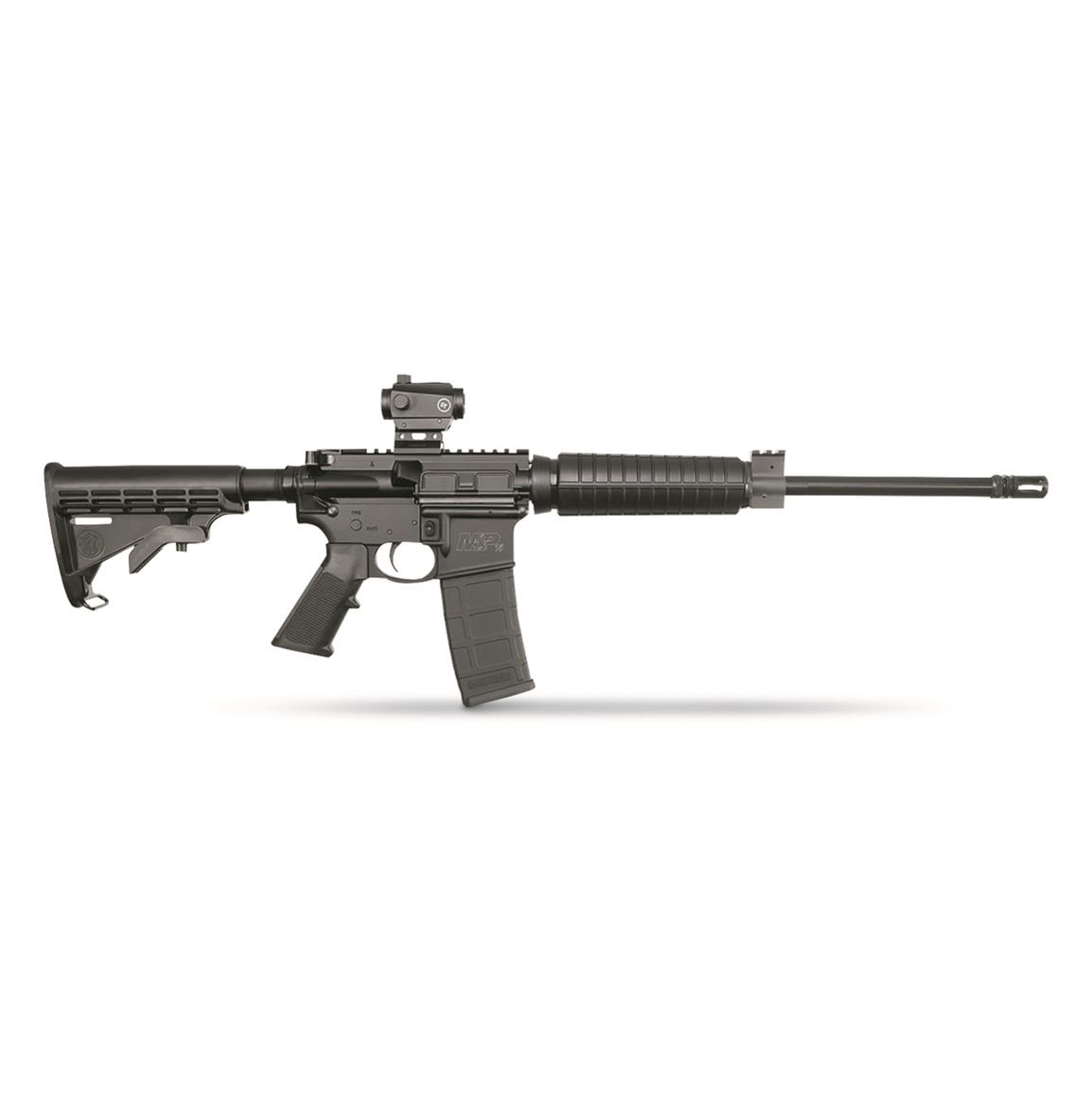 Smith & Wesson M&P15 Sport II, Semi-auto, 5.56/.223, 16" BBL, Red Dot Sight, 30+1 Rds.