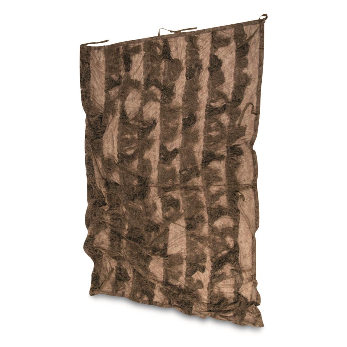Mil-Tec Camouflage Ghillie Cover, 6' x 9', Desert
