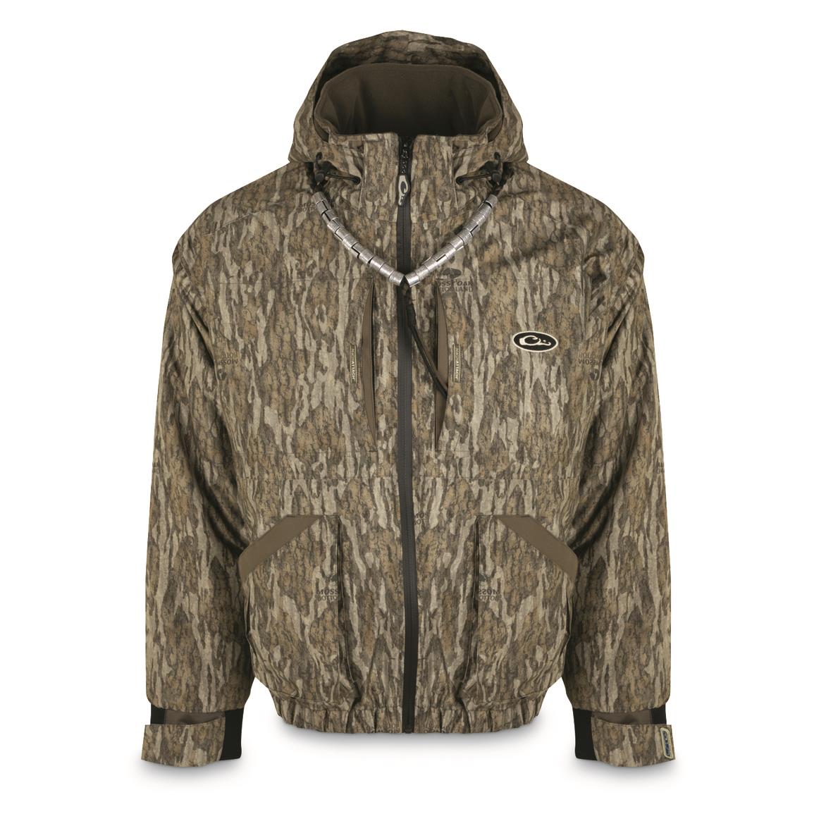 Drake Waterfowl Refuge 3.0 3-in-1 Hunting Jacket, Mossy Oak Bottomland®