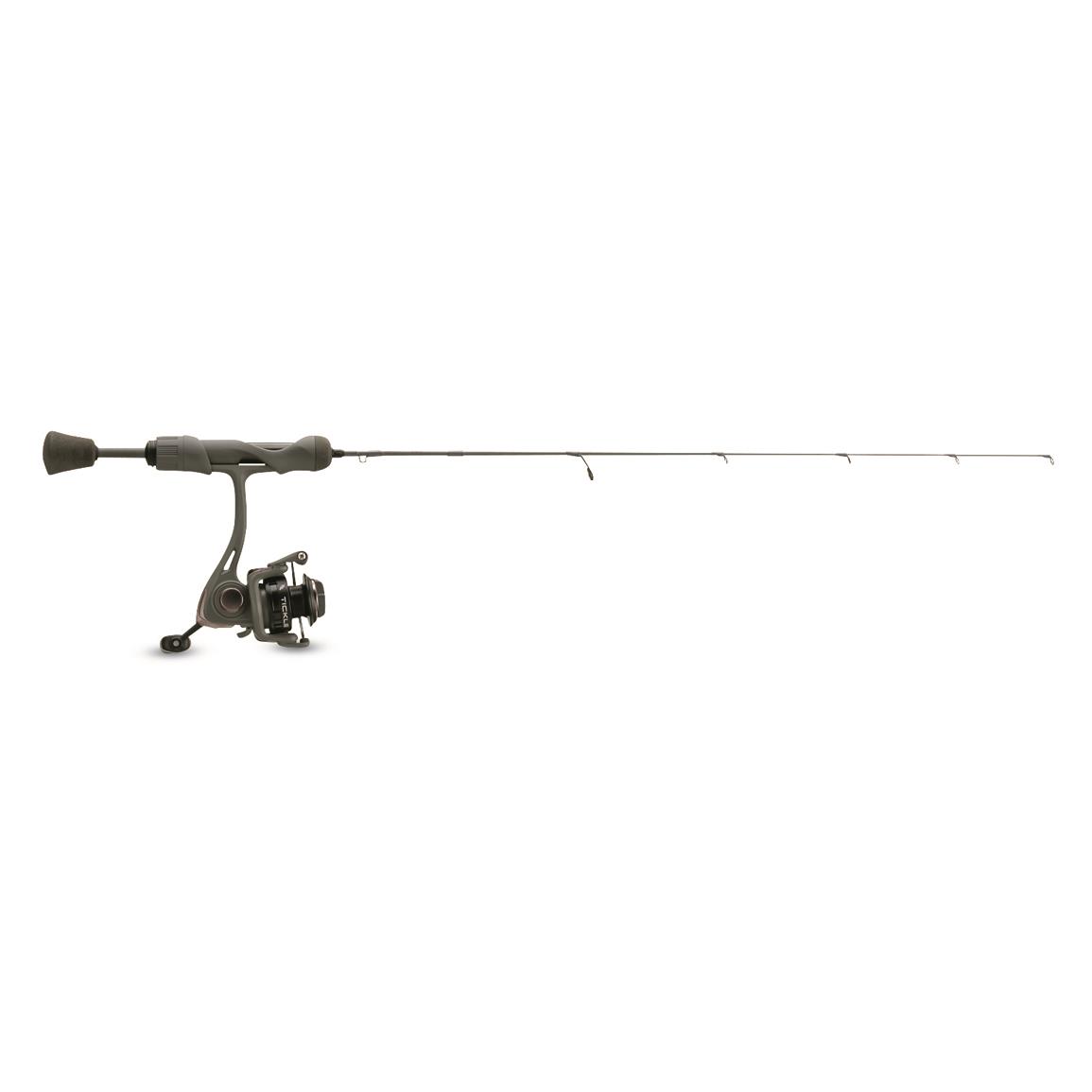 13 Fishing Black Betty FreeFall Ghost Radioactive Pickle Ice Fishing Combo, Left  Handed, 27 - 712223, Ice Fishing Combos at Sportsman's Guide