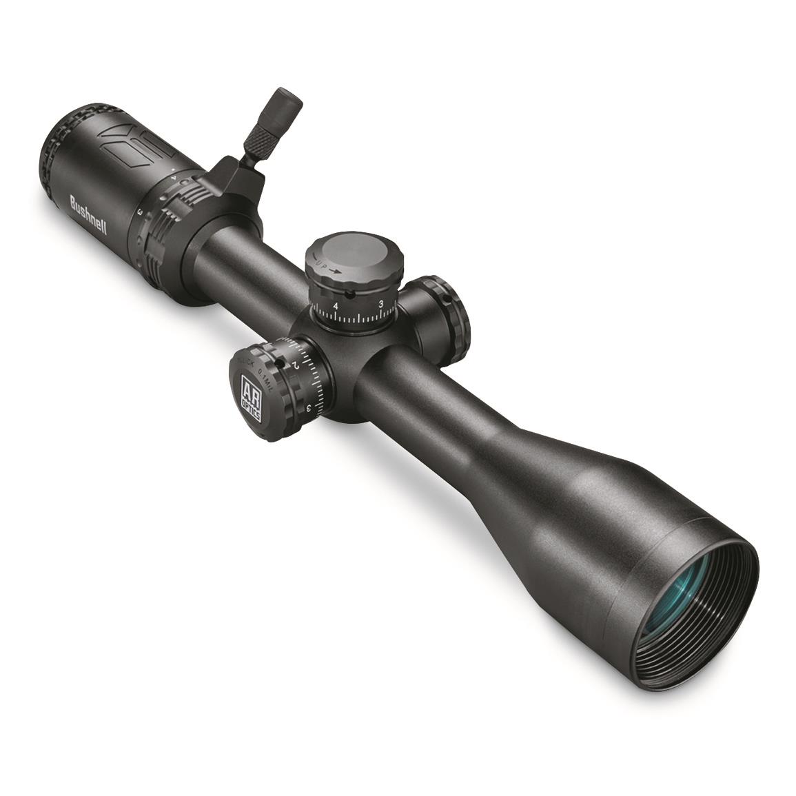 Bushnell AR Optics 3-9x40mm Rifle Scope, 1" Tube, Drop Zone-223 (SFP) Reticle