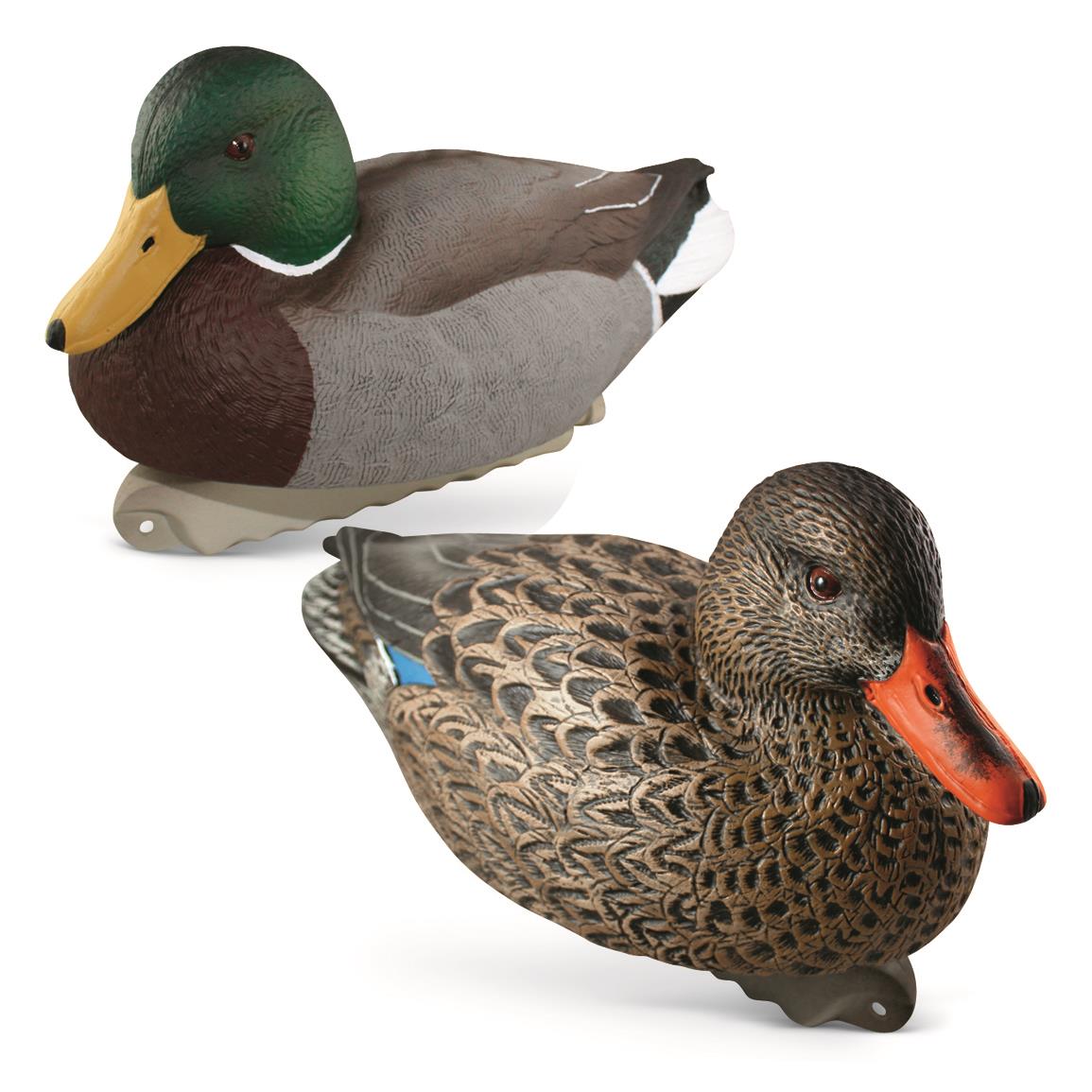 Cupped Waterfowl Finishing Mallard Decoys, 12 Pack 718181, Duck Decoys at Sportsman's Guide