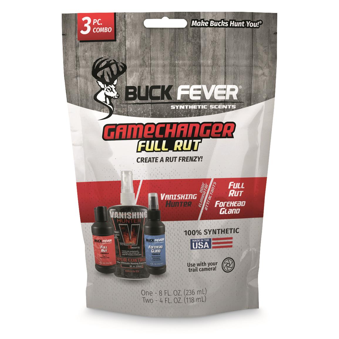 Buck Fever Game Changer Rut Scent Kit