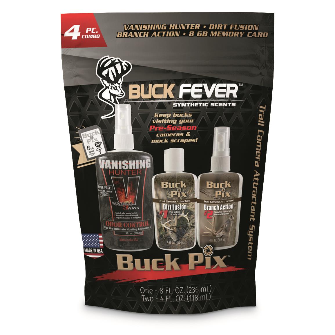 Buck Fever Buck Pix Trail Camera Attractant System