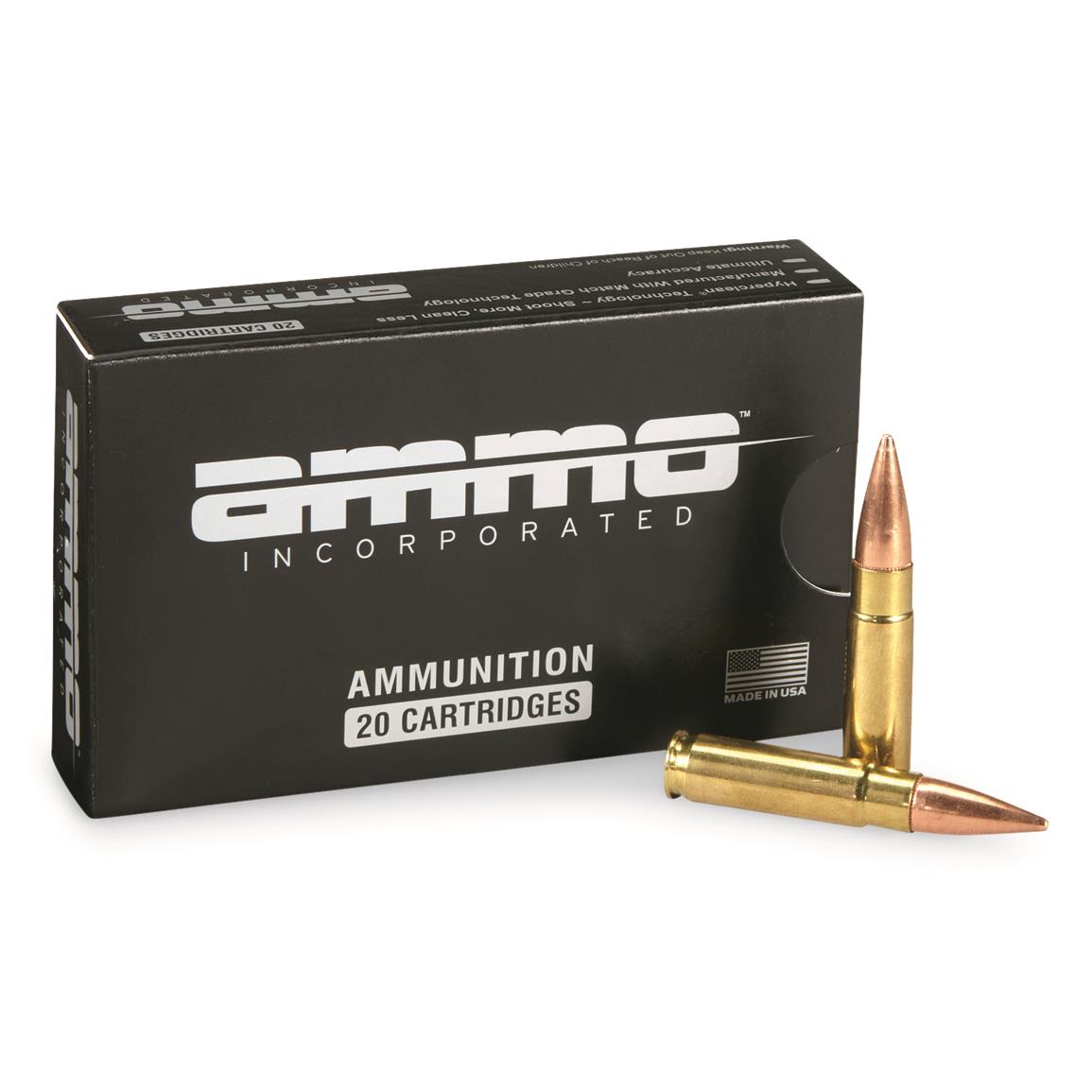 Ammo Inc. Signature, .300 AAC Blackout, FMJ, 147 Grain, 20 Rounds