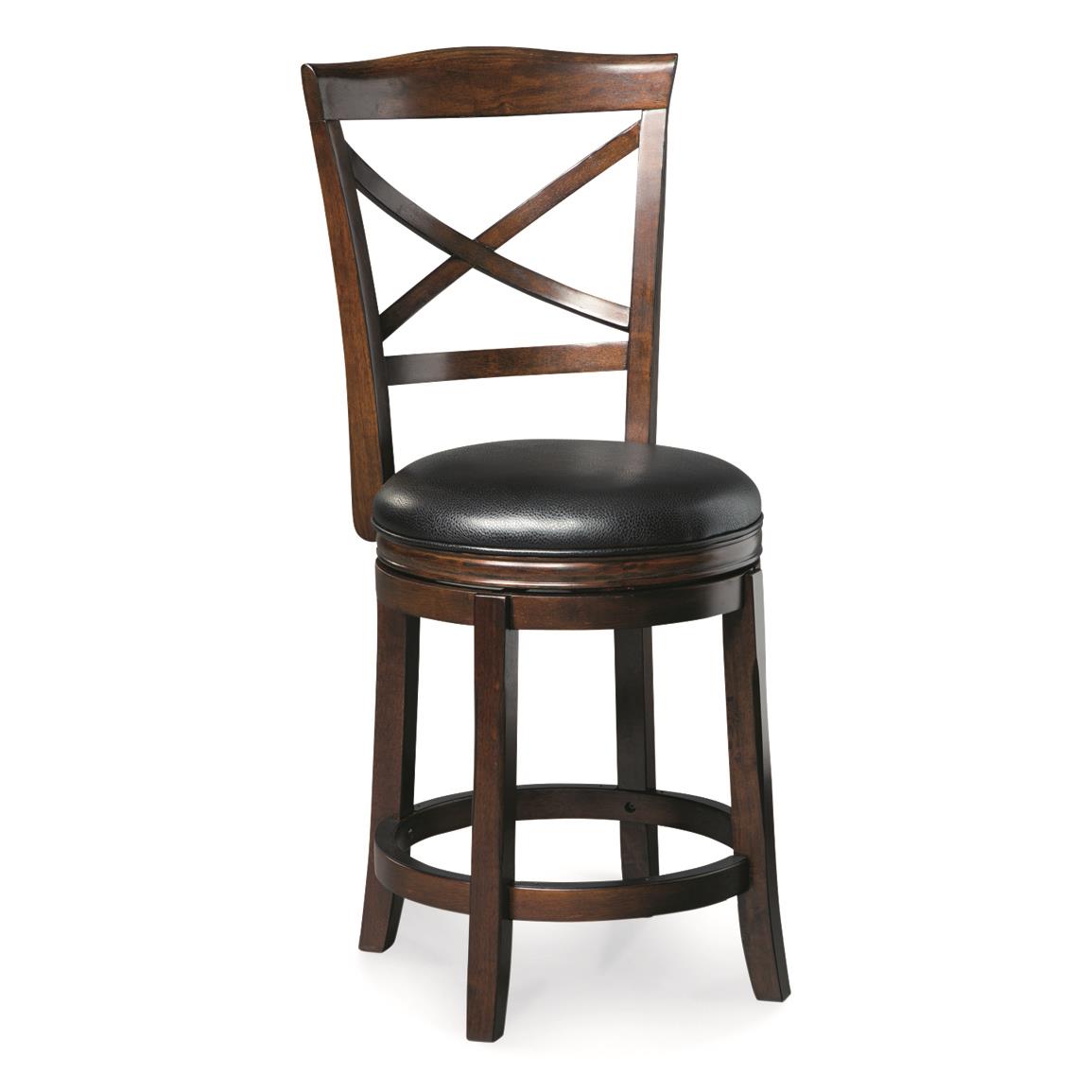 Millennium by Ashley Porter Bar Stool With Backrest, 2 Pack 718330