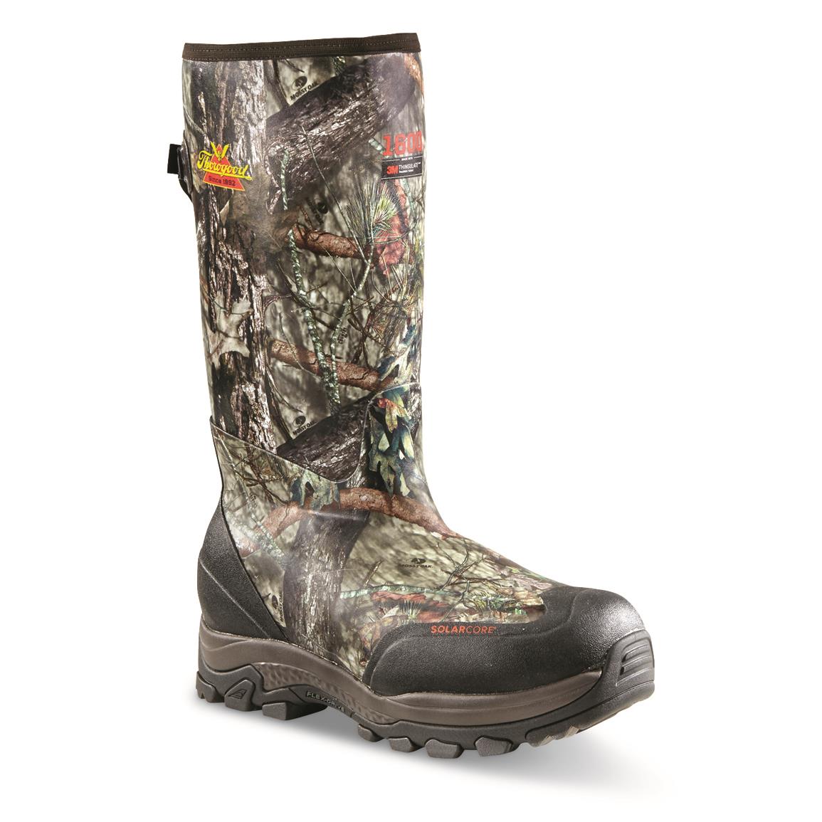 Thorogood Men's Infinity FD 17" Waterproof Insulated Rubber Hunting Boots, 1,600 gram, Mossy Oak Break-Up® COUNTRY™
