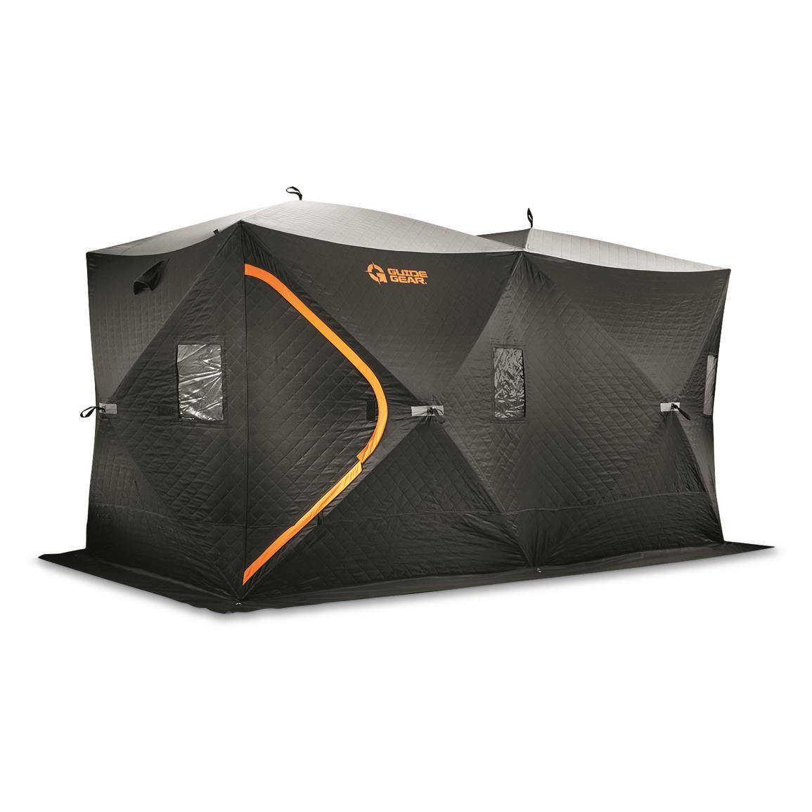 Guide Gear 6x12' Insulated Hub-style Ice Fishing Shelter