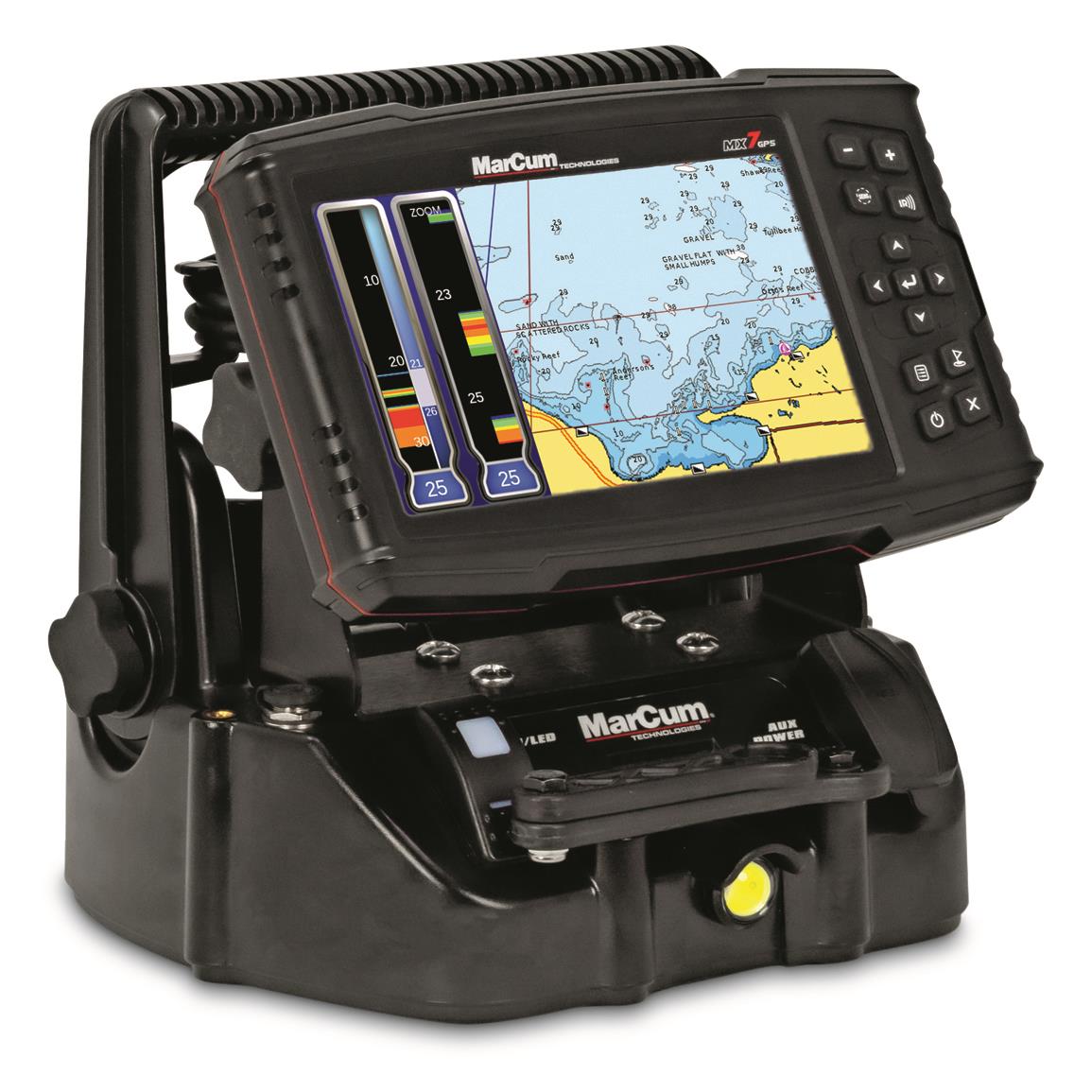 Vexilar LPS-1 Handheld Digital Sonar Depth Finder – Waterproof Portable Fish Finder