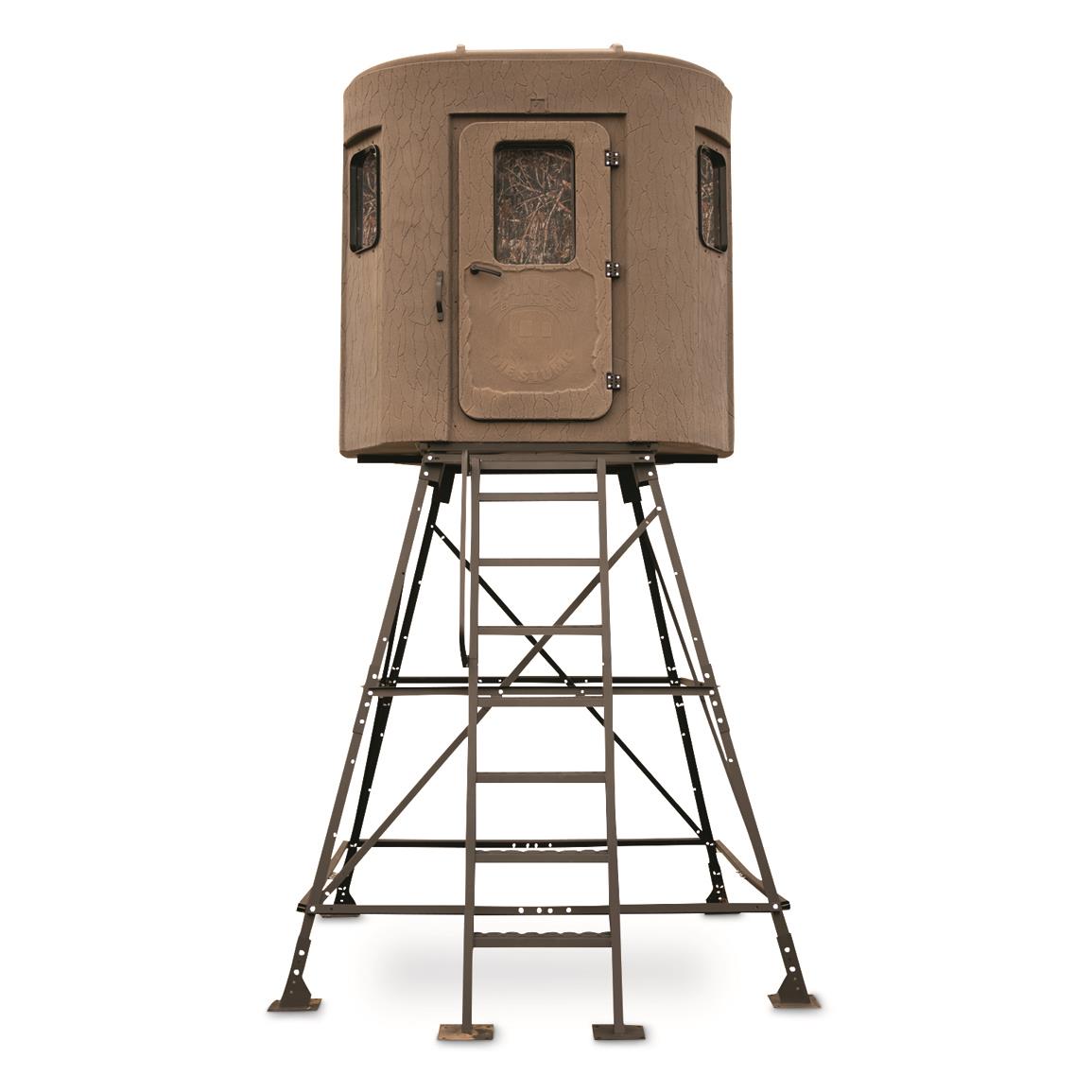 Tripod Deer Stand Blind Hunting Universal Round Camo Concealment Protected S 