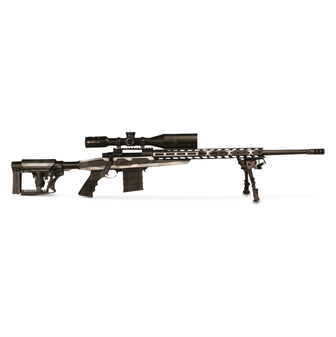LSI Howa APC Chassis Rifle, Bolt Action, 6.5mm Creedmoor, 24" Barrel, Gray Flag, 10+1 Rds.
