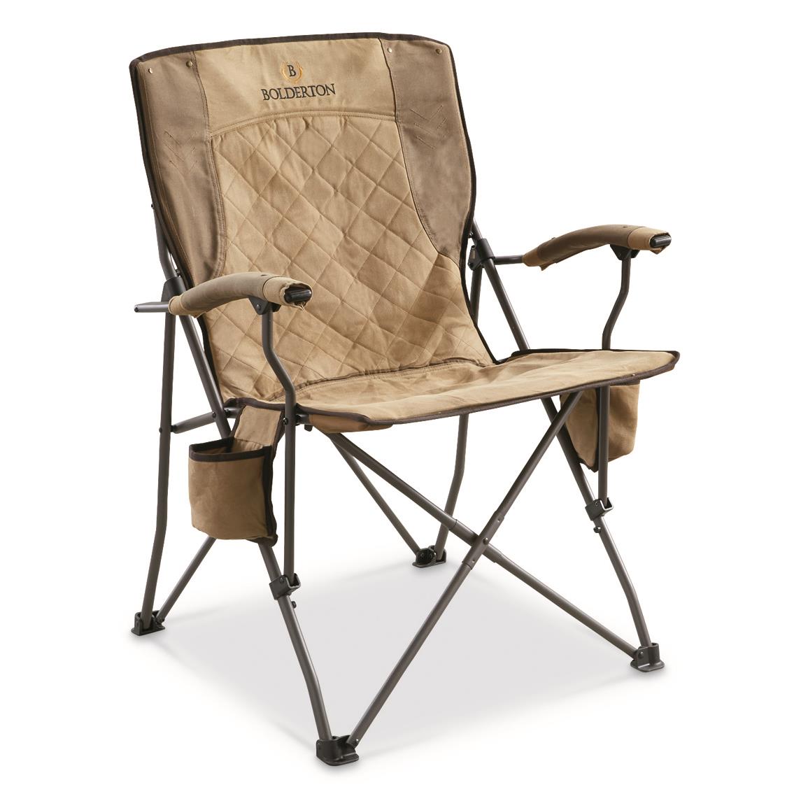 Bolderton Heritage Oversized Deck Chair, 500-lb. Capacity