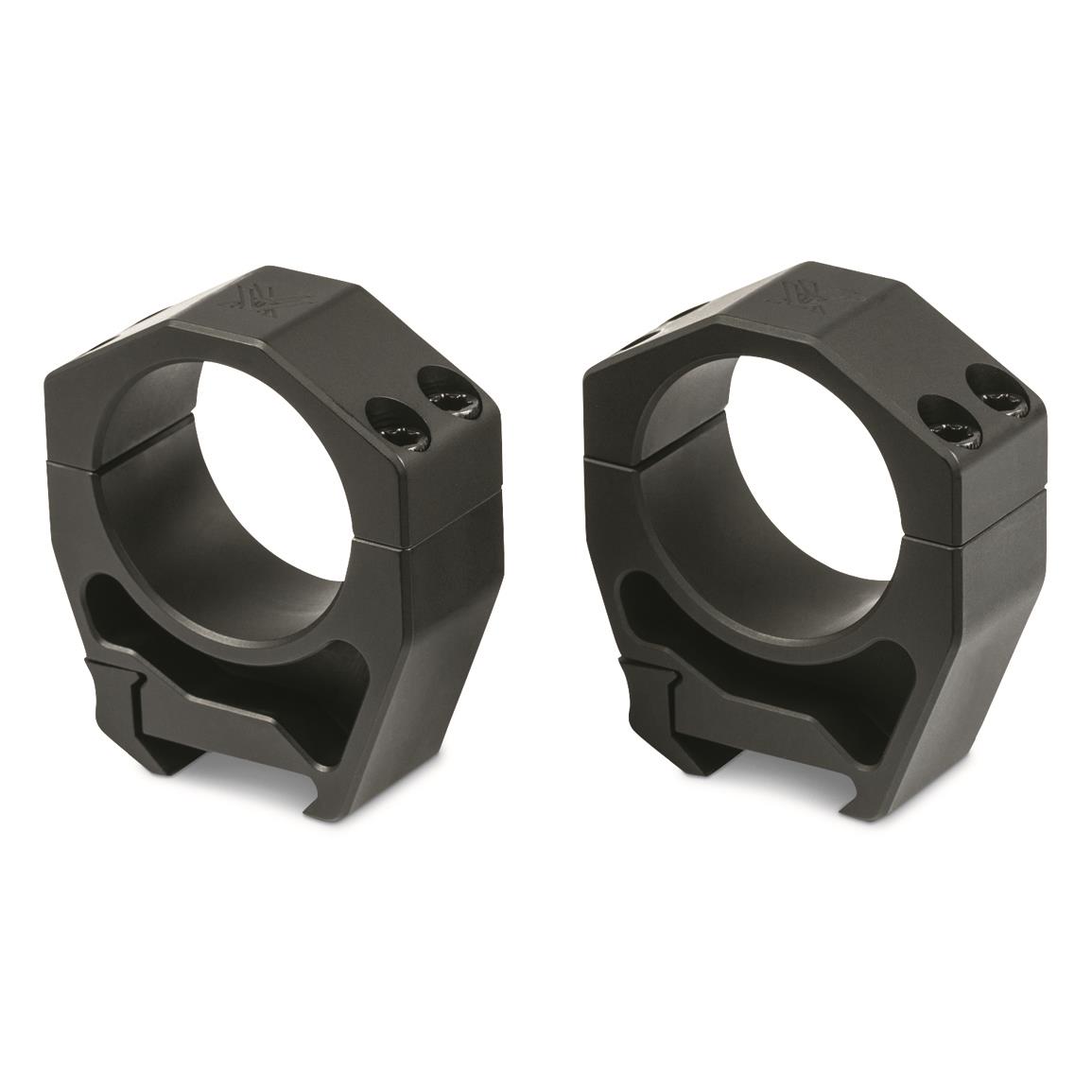 Vortex Precision Matched 34mm Scope Rings, 1.26" Height