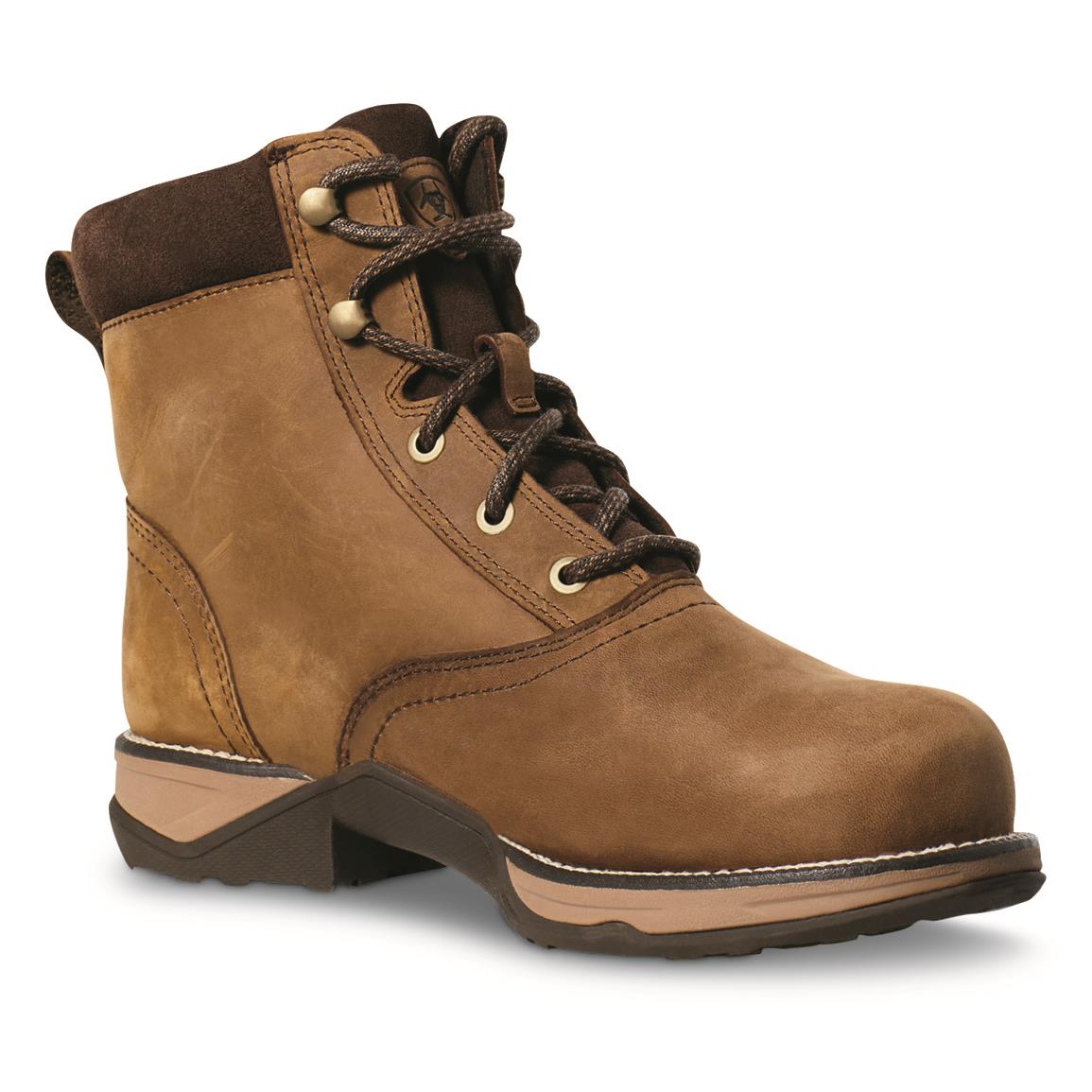 ariat women's waterproof work boots