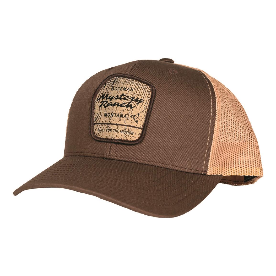 Mystery Ranch Wilderness Trucker Cap, Brown