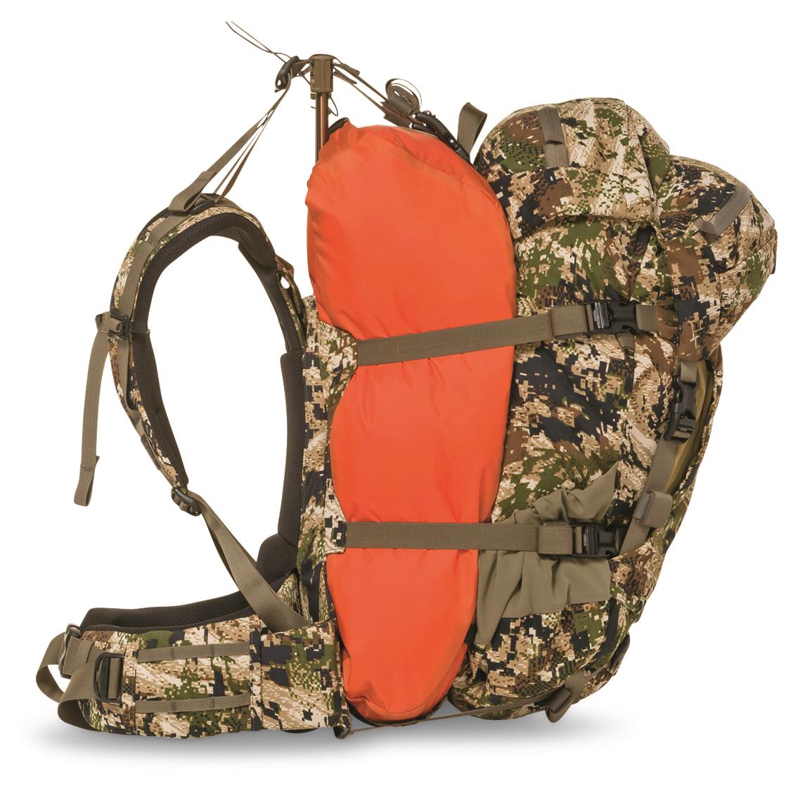 OVERLOAD™ expandability between pack and frame, GORE™ OPTIFADE™ Subalpine