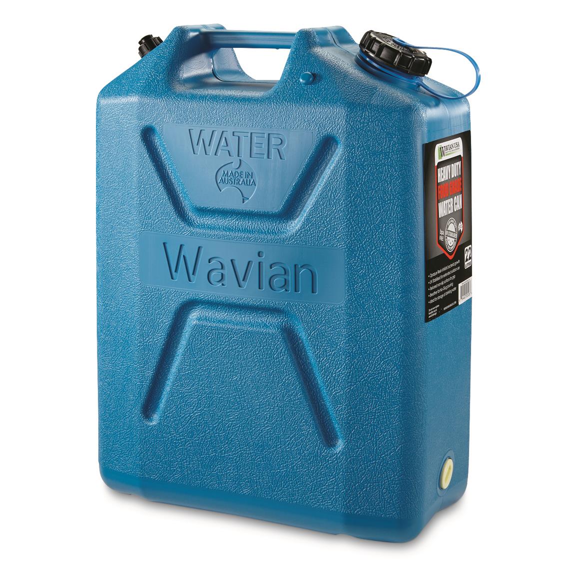 Australian Military Surplus Wavian Water Can, New, Blue