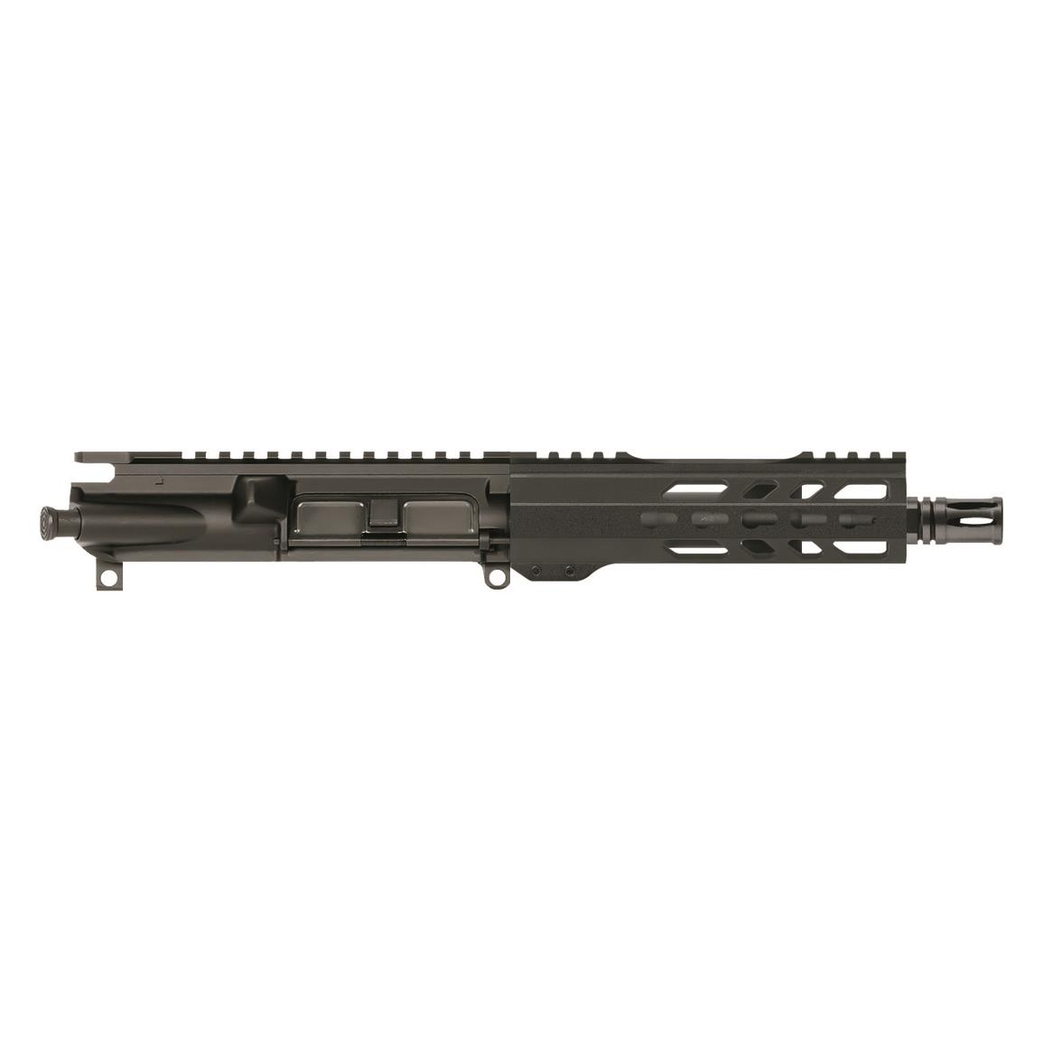 CBC 7.62x39mm AR-15 Pistol Upper Receiver Less BCG & Chg. Handle, 7.5" Barrel, KeyMod Handguard