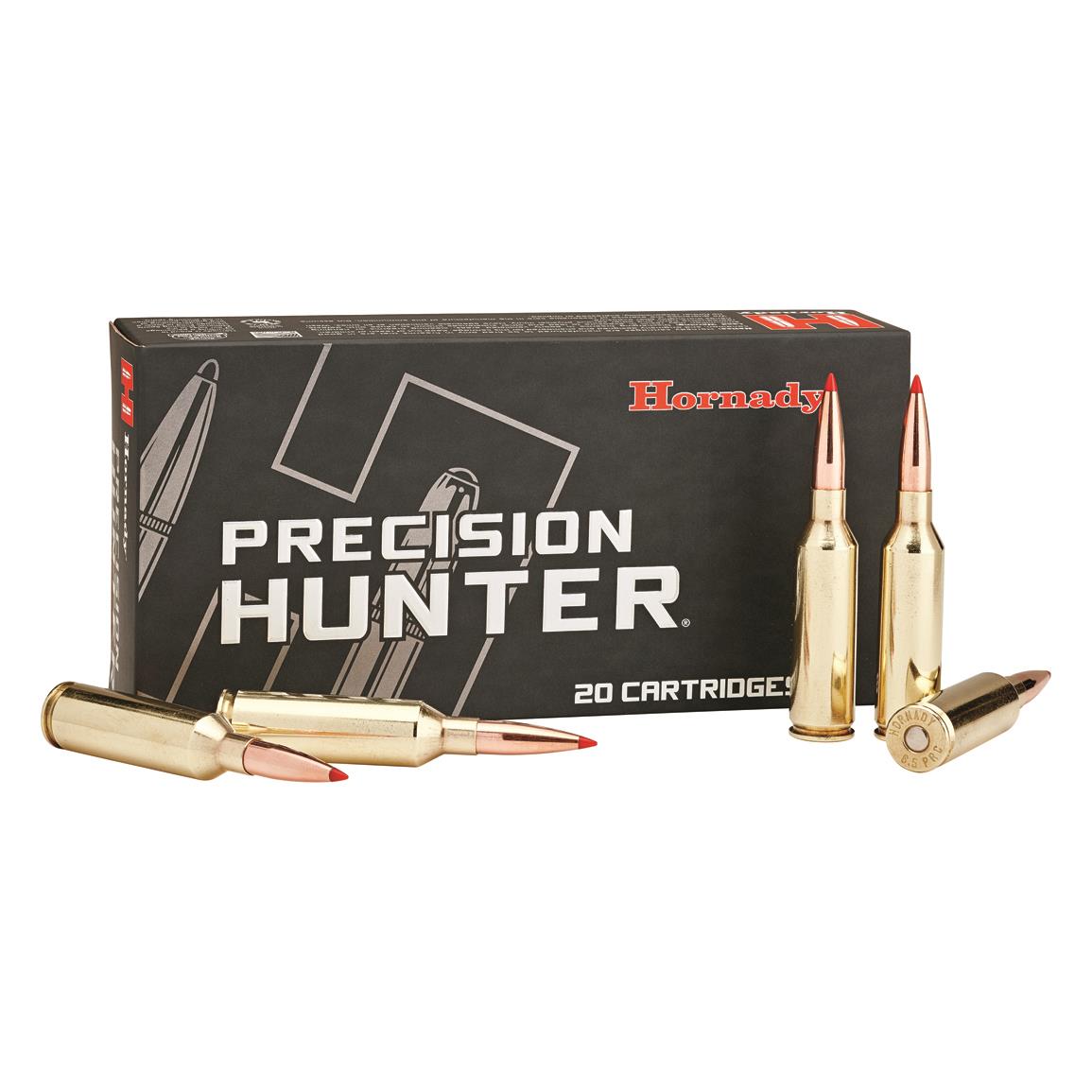 Hornady Precision Hunter, 6.5 PRC, ELD-X, 143 Grain, 20 Rounds