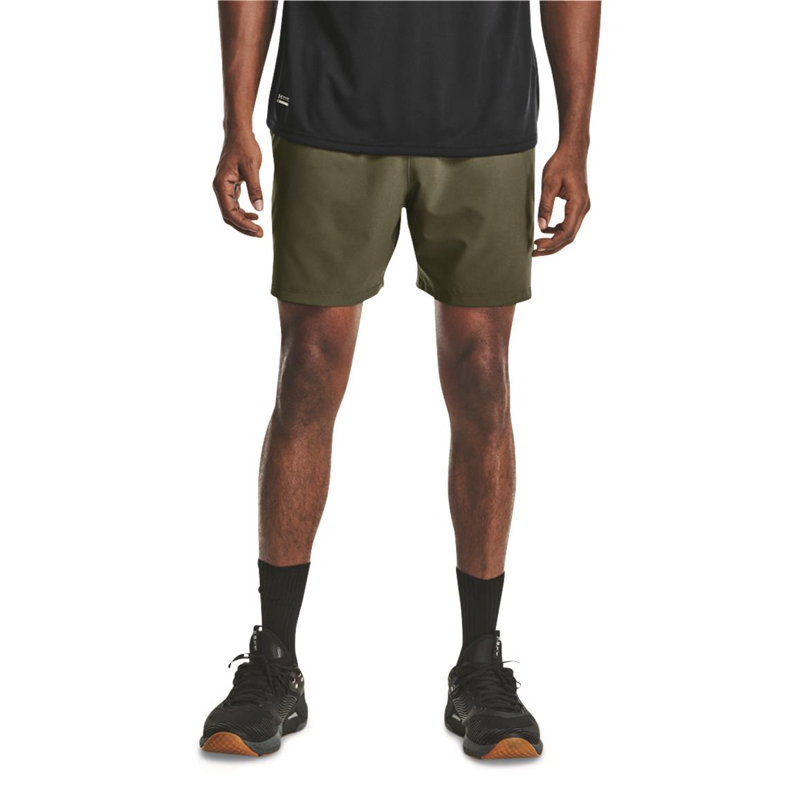 Under Armour Men's Tac PT Shorts, Marine OD Green/Marine OD Green
