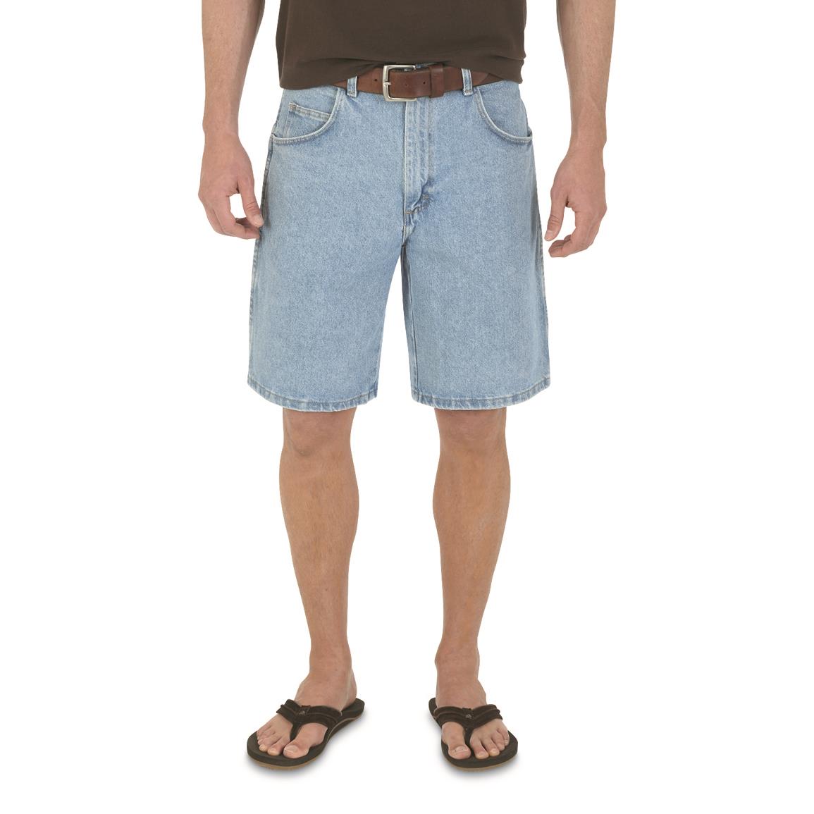 Wrangler Men's Rugged Wear Relaxed Fit Shorts, Vintage Indigo