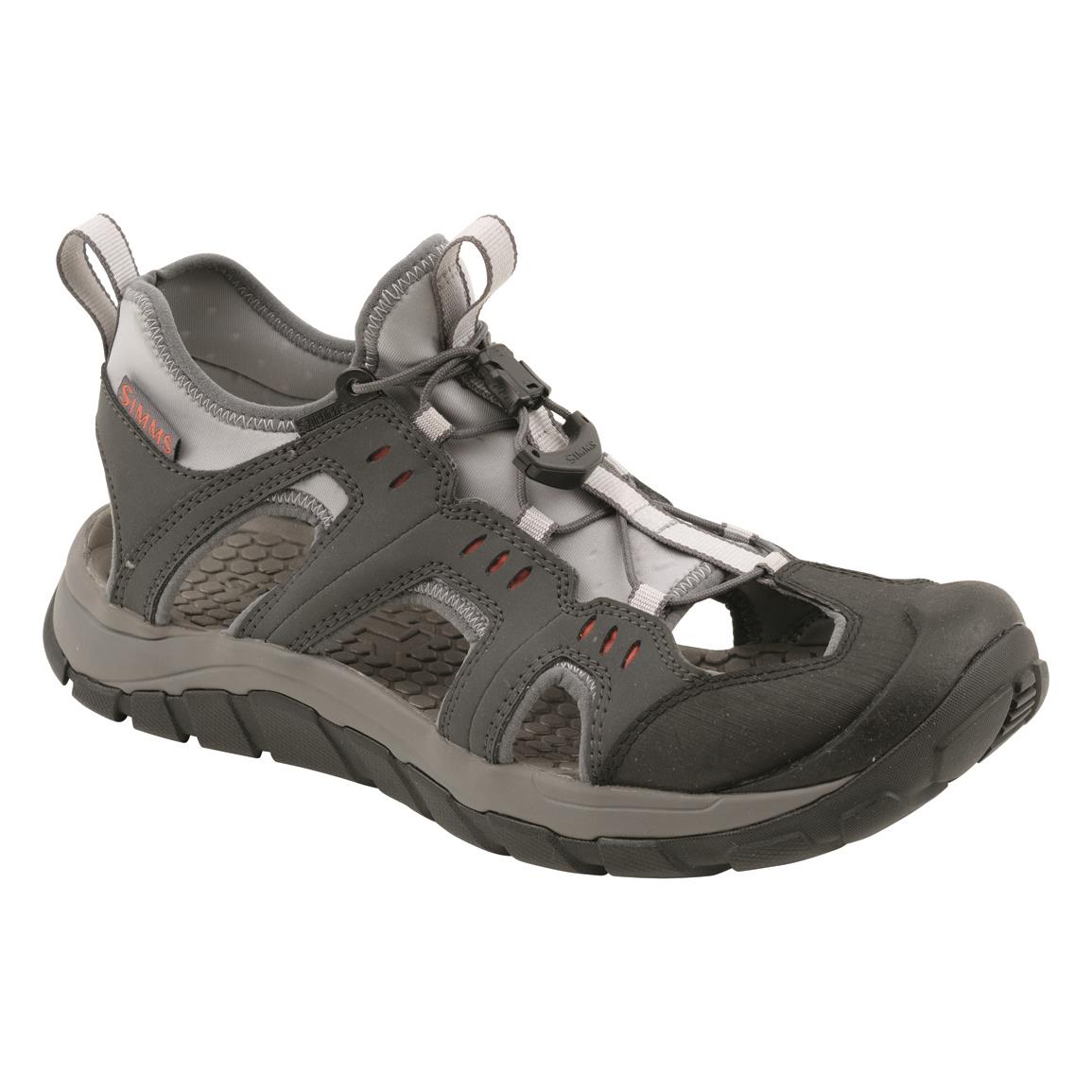 Simms Men's Confluence Wet Wading Sandals, Carbon