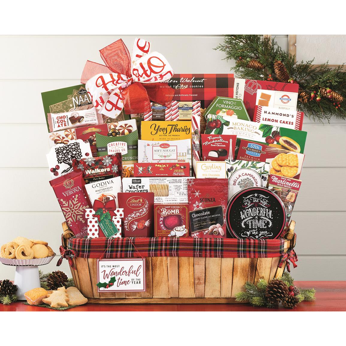 Holiday Delight Gourmet Gift Basket