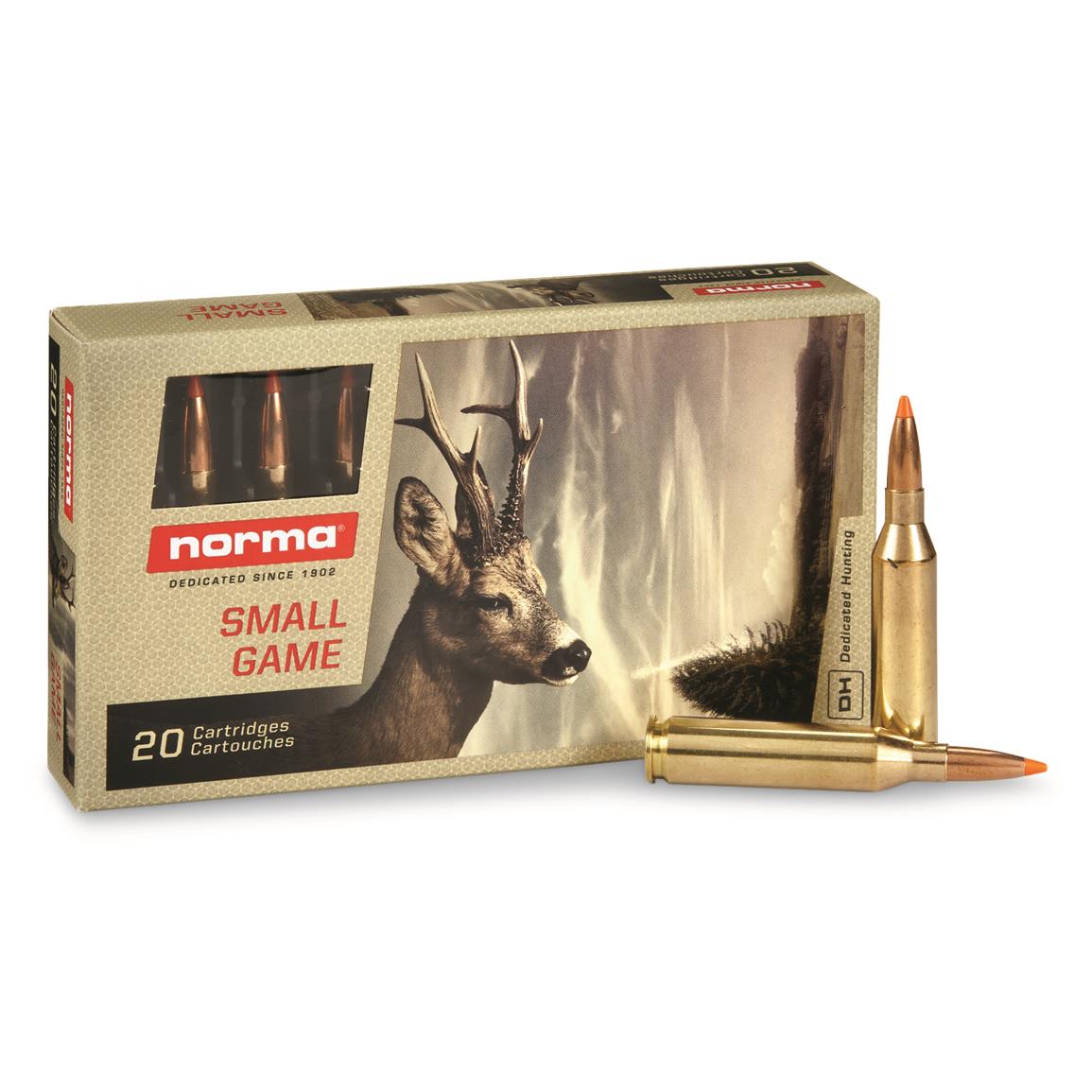 Norma Tipstrike, .243 Winchester, Polymer Tip, 76 Grain, 20 Rounds