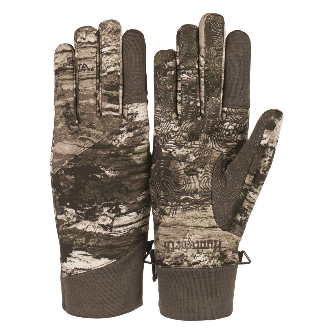 Huntworth Men's Lightweight Hybrid Hunting Gloves, Tarnen