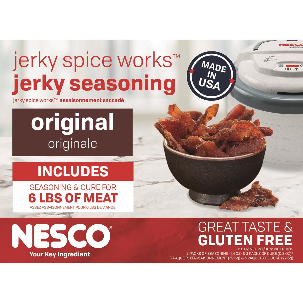 NESCO Jerky Seasoning, Original