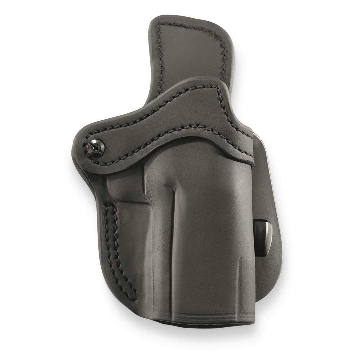 1791 Gunleather Optic Ready 2.4 Paddle Holster, Full Size Pistols, Stealth Black
