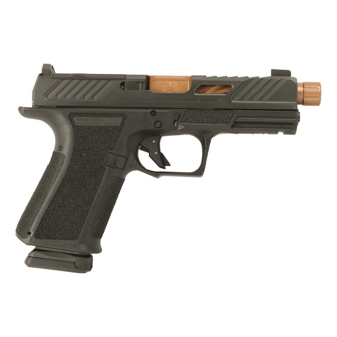 Shadow Systems MR920 Elite, Semi-automatic, 9mm, 4.5" Threaded Bronze Barrel, 15+1 Rounds