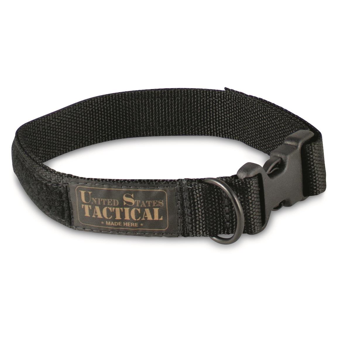 United States Tactical Dog Collar, Black
