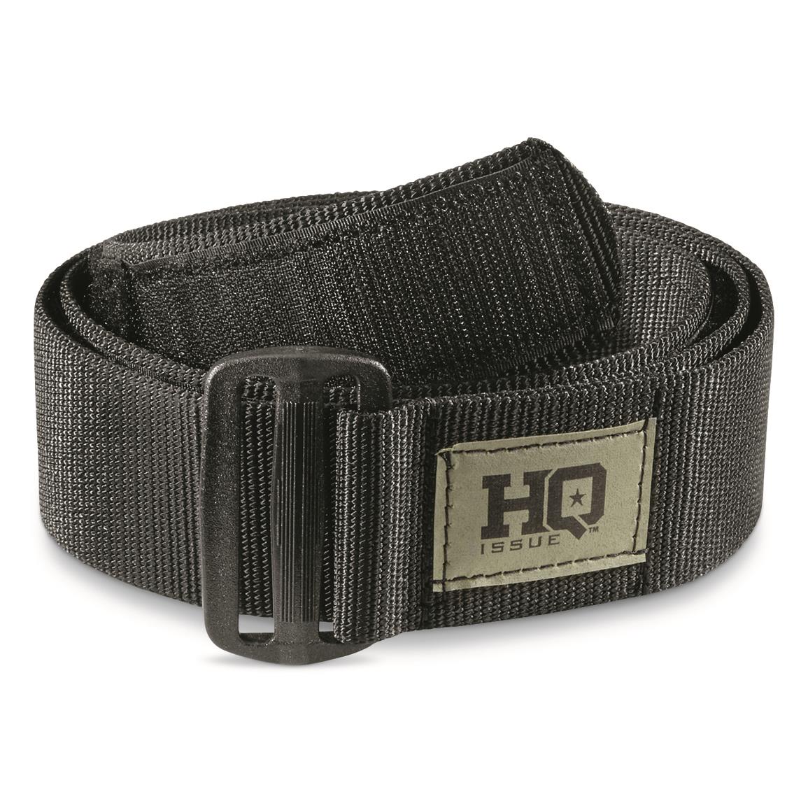 HQ ISSUE US Made Tactical Belt, Black