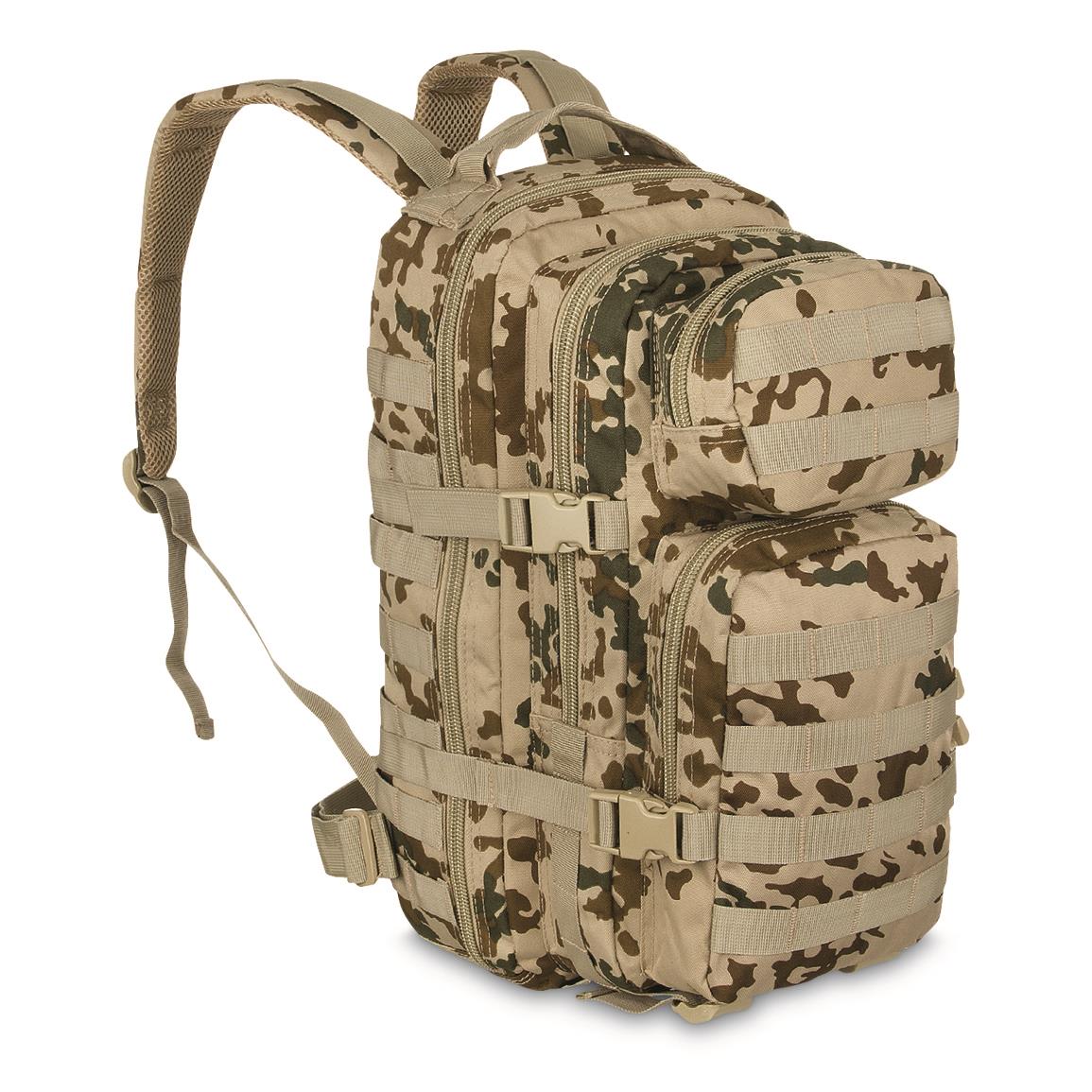 Mil-Tec Tactical 20L Assault Pack, Tropical Flecktarn