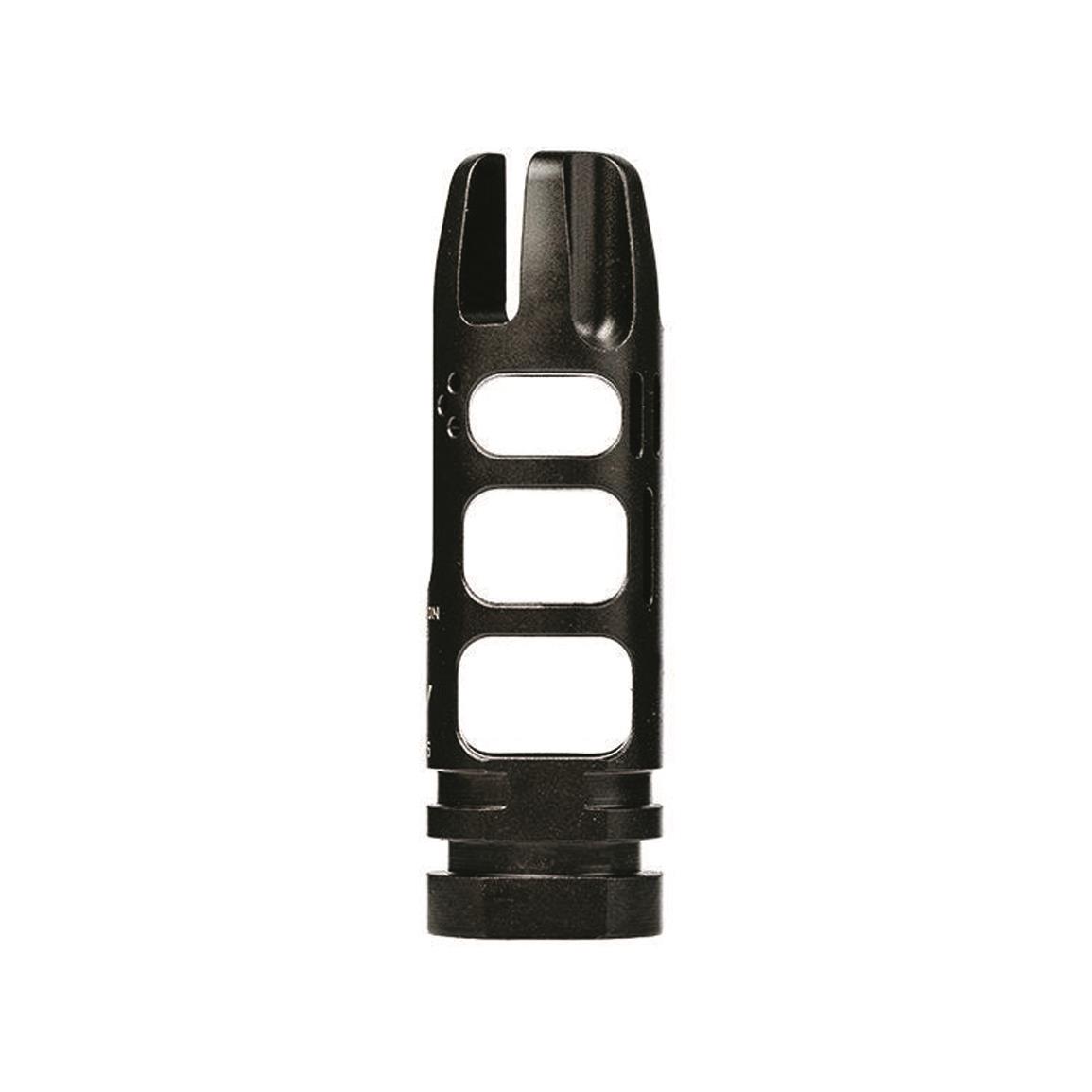 2.8" Long 14x1 LH Muzzle Brake For 7.62x39mm Rifle – All Steel
