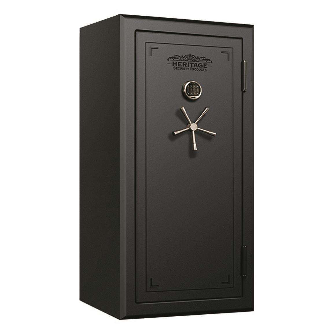 Heritage 40 Gun Fire and Waterproof Safe with Electronic Lock, Dark 