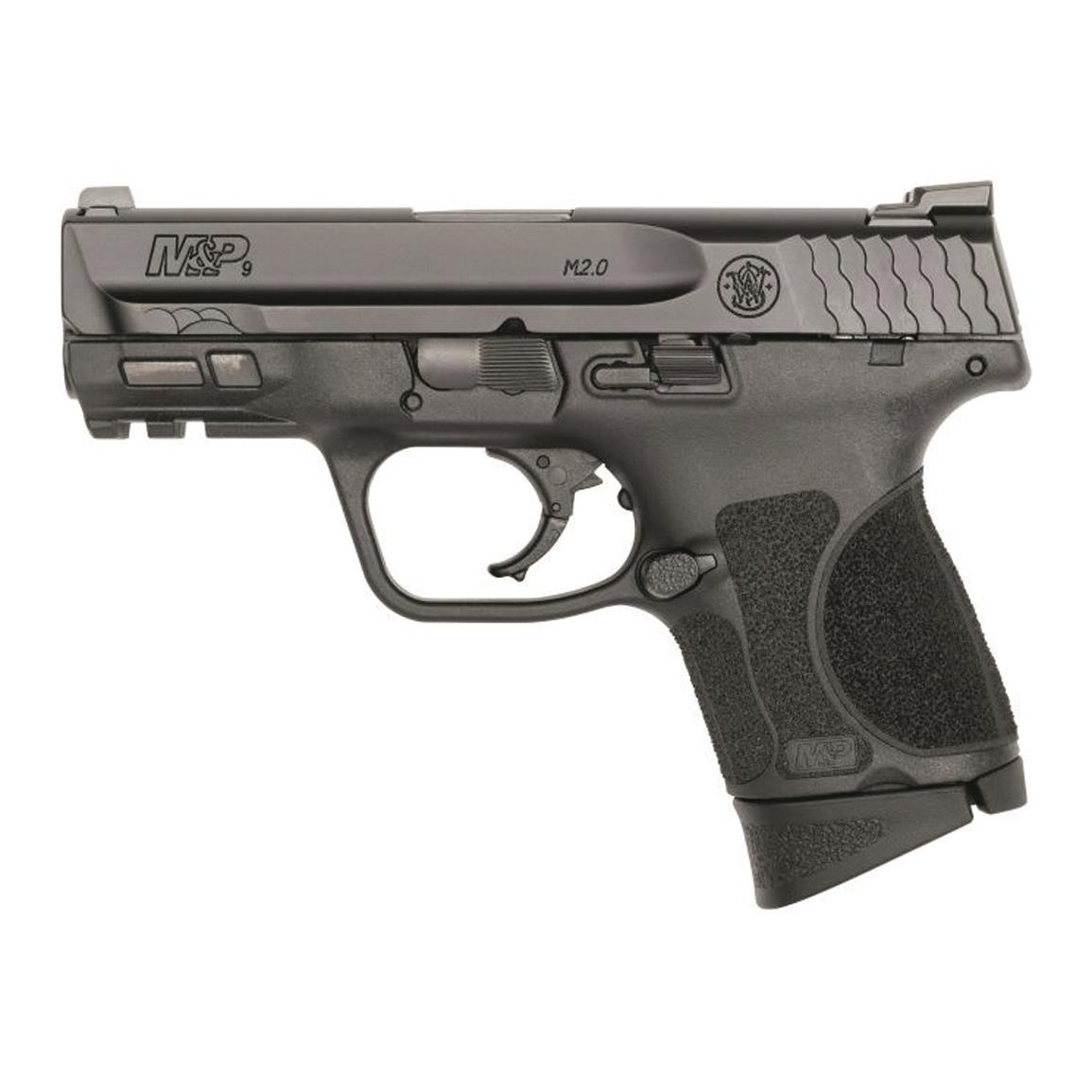 Smith & Wesson M&P9 M2.0 Subcompact, Semi-automatic, 9mm, 3.6" Barrel, No Thumb Safety, 12+1 Rds.