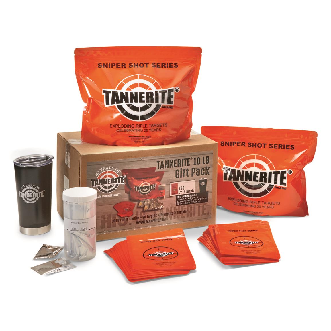 Tannerite 10-lb. Gift Pack with FREE Tumbler