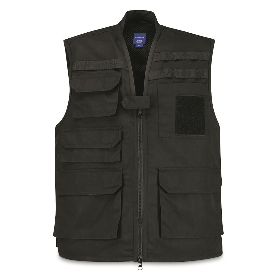 Propper Men's Tactical Vest, Black