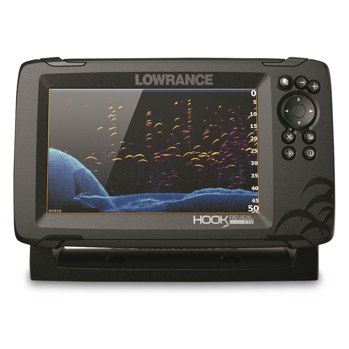 Lowrance HOOK Reveal 7 Tripleshot Fishfinder with FishReveal™ and U.S. Inland Mapping