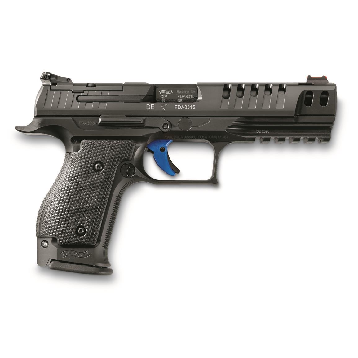 Walther PPQ M2 Q5 Match Steel Frame, Semi-automatic, 9mm, 5" Barrel, 15+1 Rounds