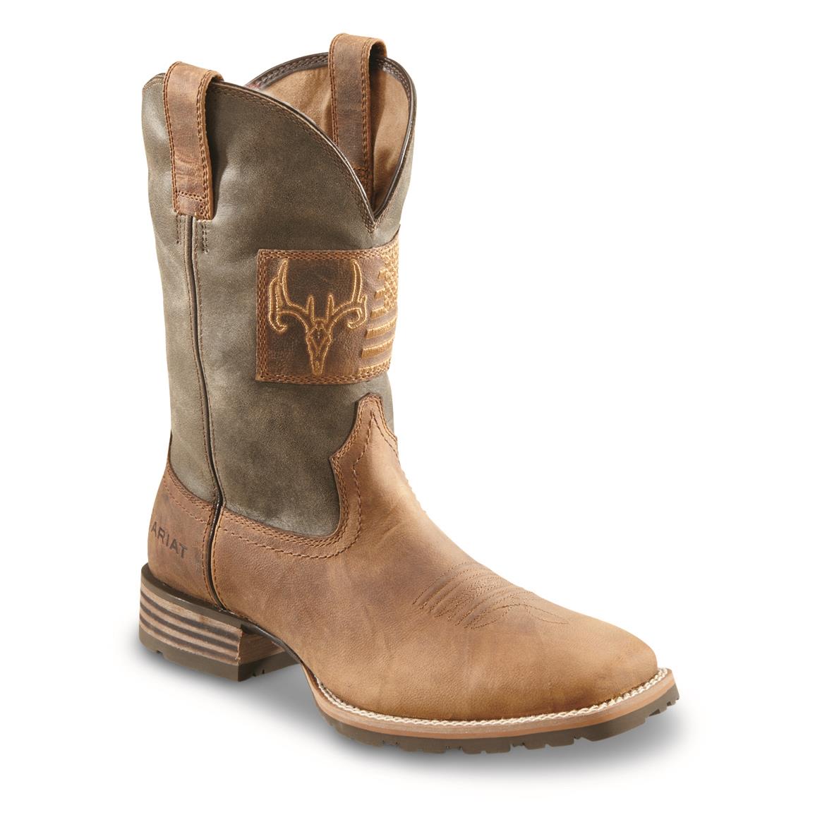 Ariat men's hot sale patriot boots