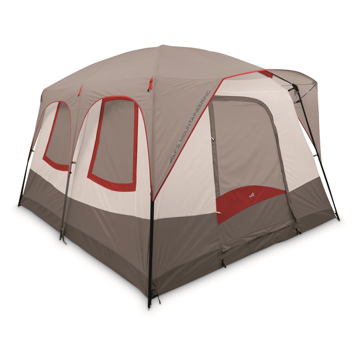 ALPS Mountaineering Camp Creek 2-Room Tent, 6-Person - 720677