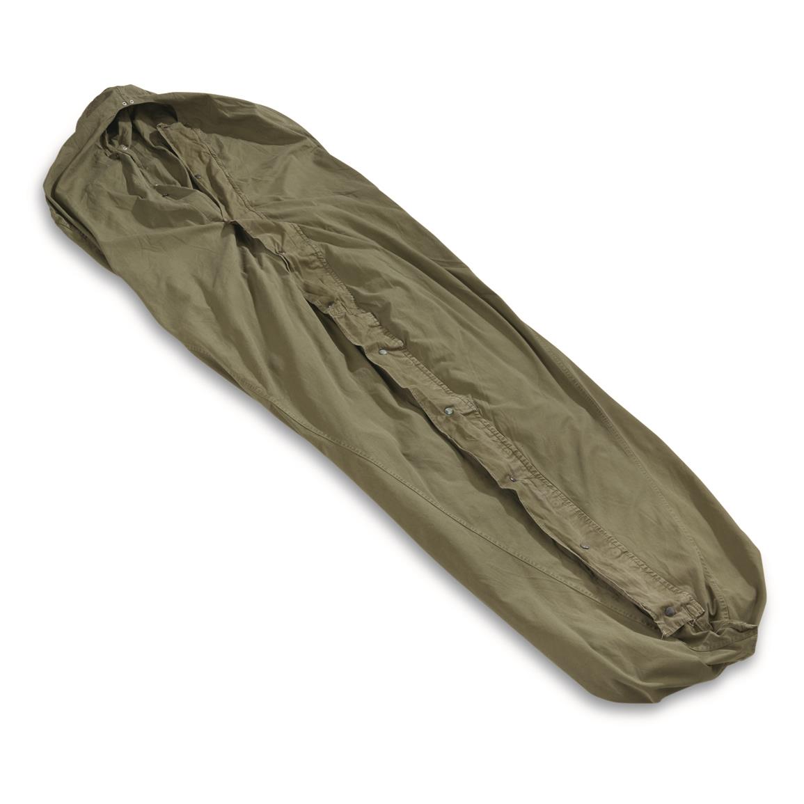 U.S. Miilitary Surplus M45 Cotton Sleeping Bag Cover, Like New