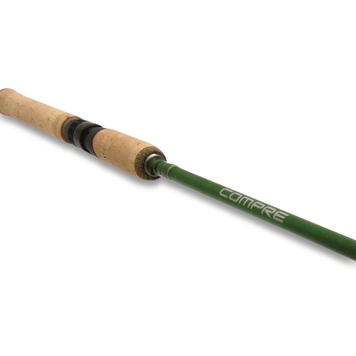 Shimano Compre Walleye Spinning Rod, 6'6" Length, Medium Power, Extra Fast Action
