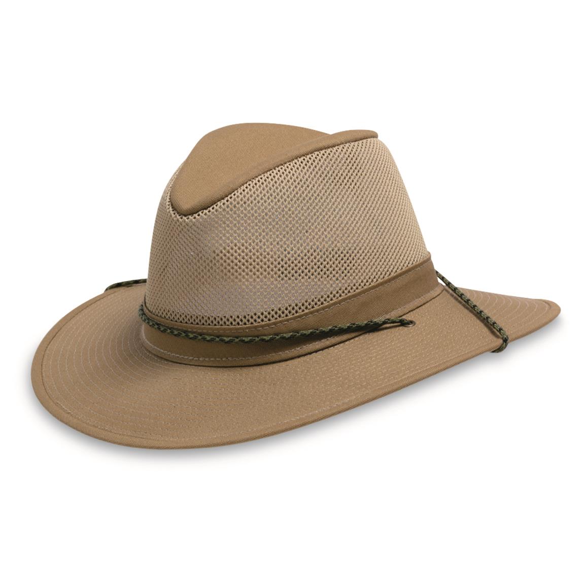 Henschel Nosquito Breezer Hat, Khaki